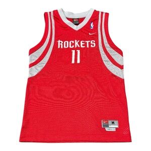 Nike Houston Rockets Yao Ming #11 Red Swingman Jersey Men’s Sz M Length +2